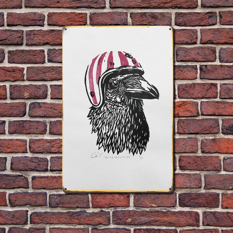 Motorcycle Metal Tin Sign