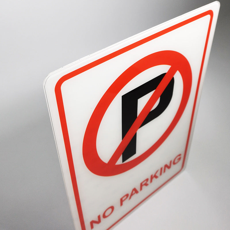 No Parking Warning Sign