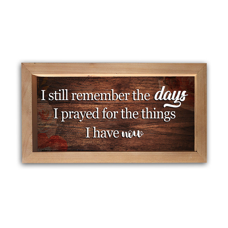 Grateful Wooden Sign