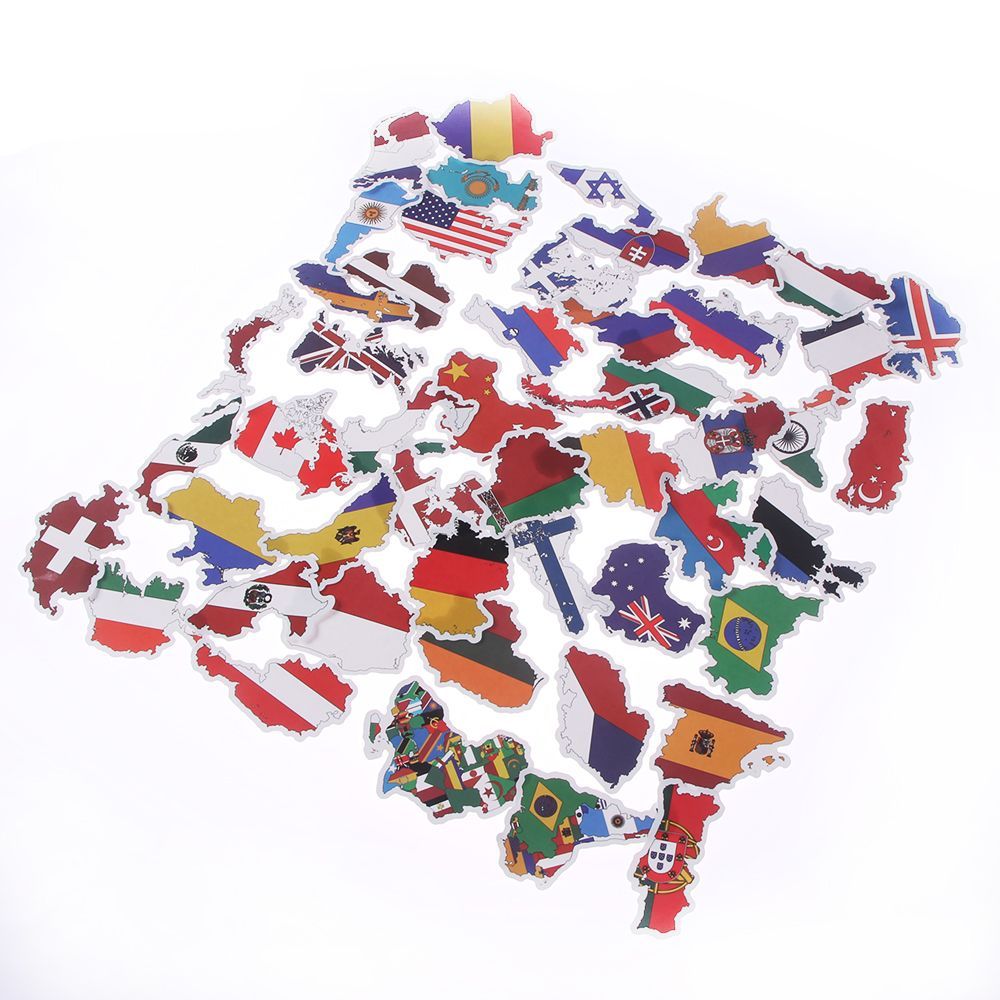 Countries Sticker Set