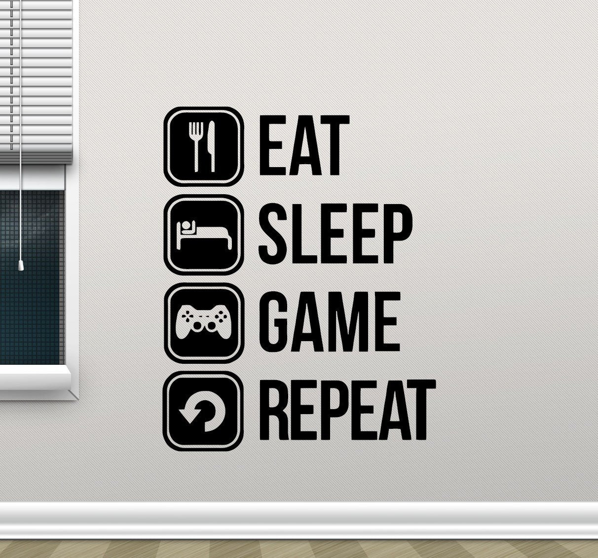Gamer Decorative Wall Sticker