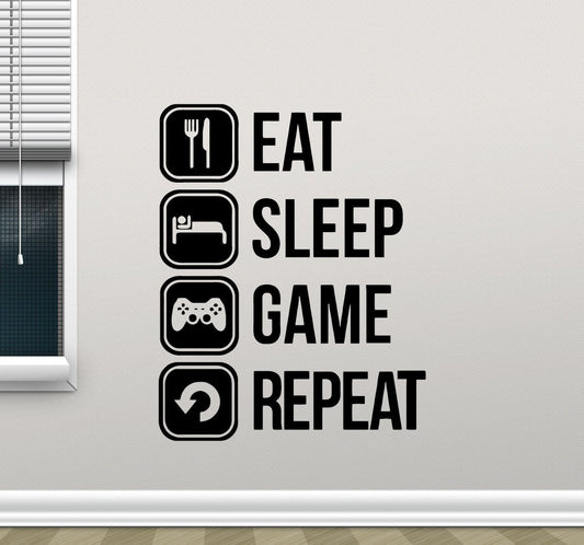 Gamer Decorative Wall Sticker
