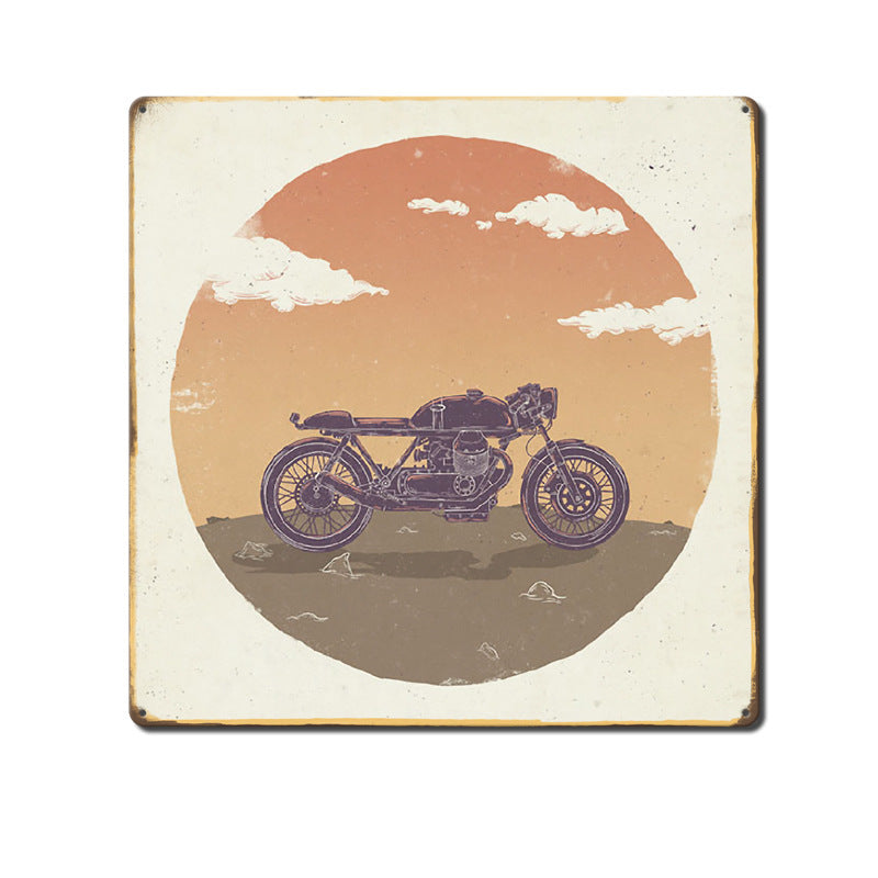 Motorcycle Metal Tin Sign