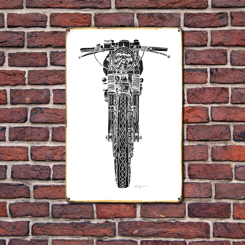 Motorcycle Metal Tin Sign
