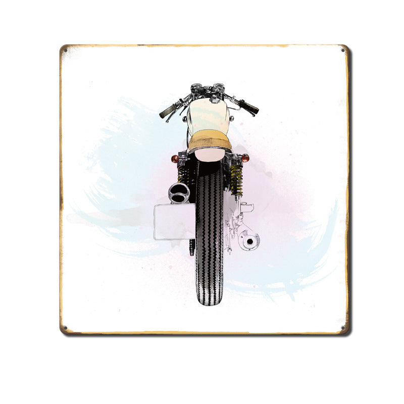 Motorcycle Metal Tin Sign