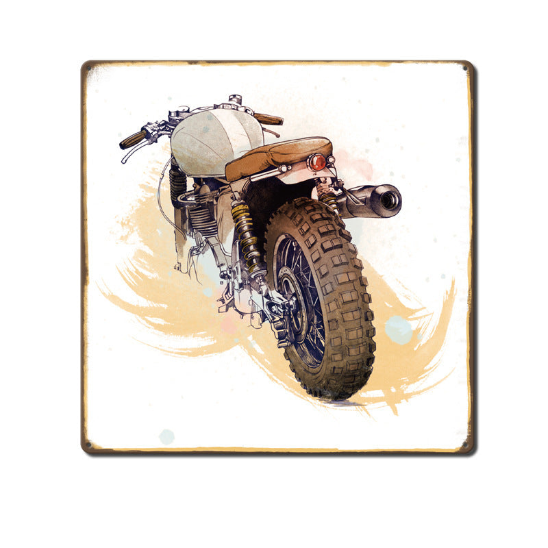 Motorcycle Metal Tin Sign