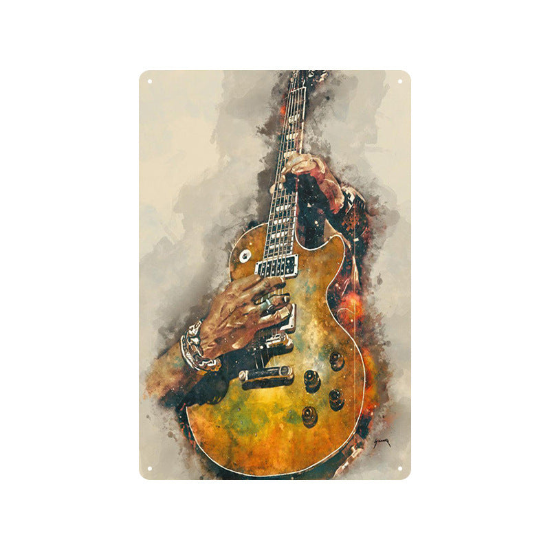 Rock Music Retro Tin Sign