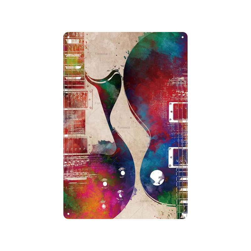 Rock Music Retro Tin Sign
