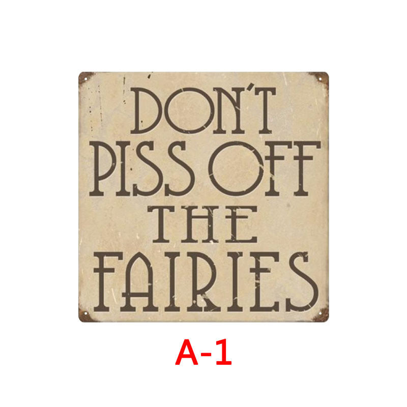 Retro Tin Sign