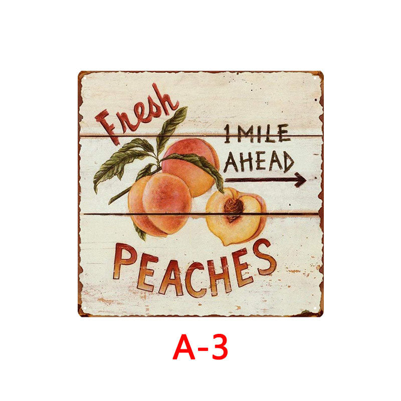 Retro Tin Sign