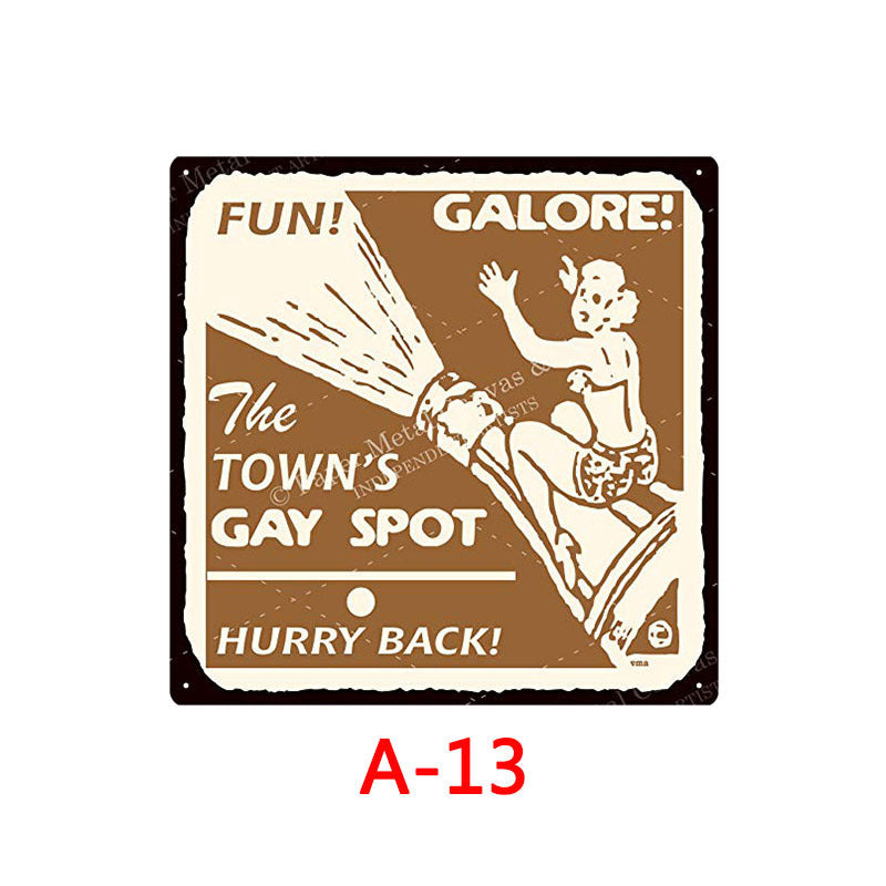 Retro Tin Sign