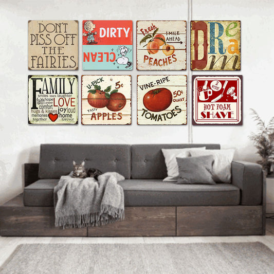 Retro Tin Sign