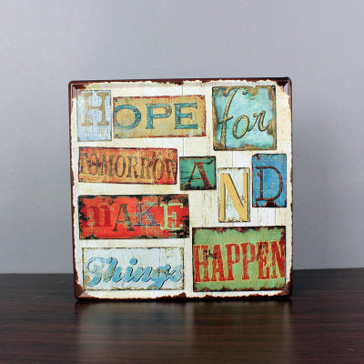 Shop Wall Tin Sign