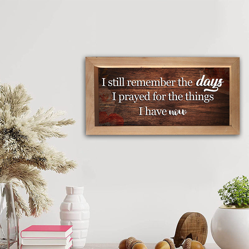 Grateful Wooden Sign