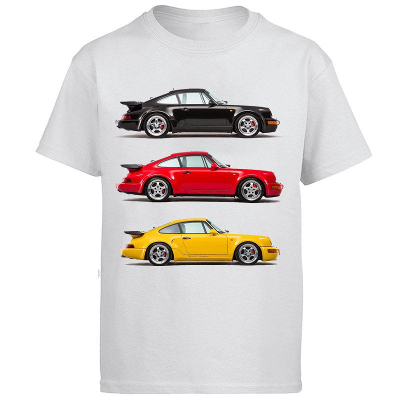 Men's Car Racing Classic Graphic T Shirt