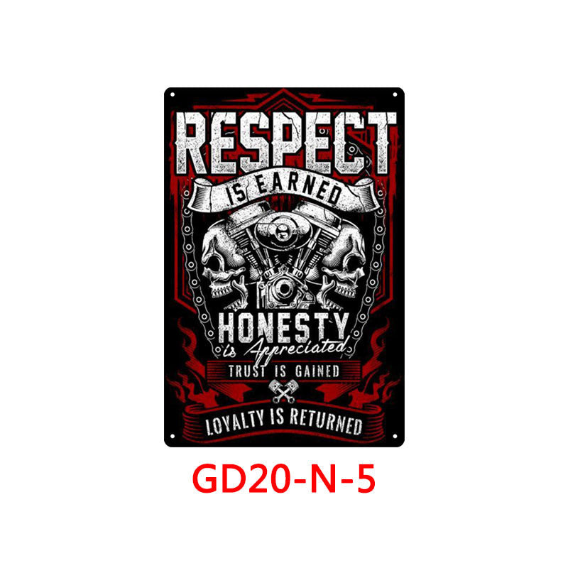 Firefighters Metal Tin Sign