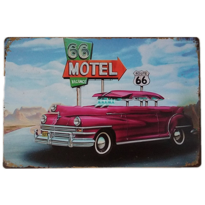 Retro Tin Garage Sign