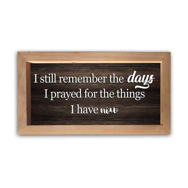 Grateful Wooden Sign
