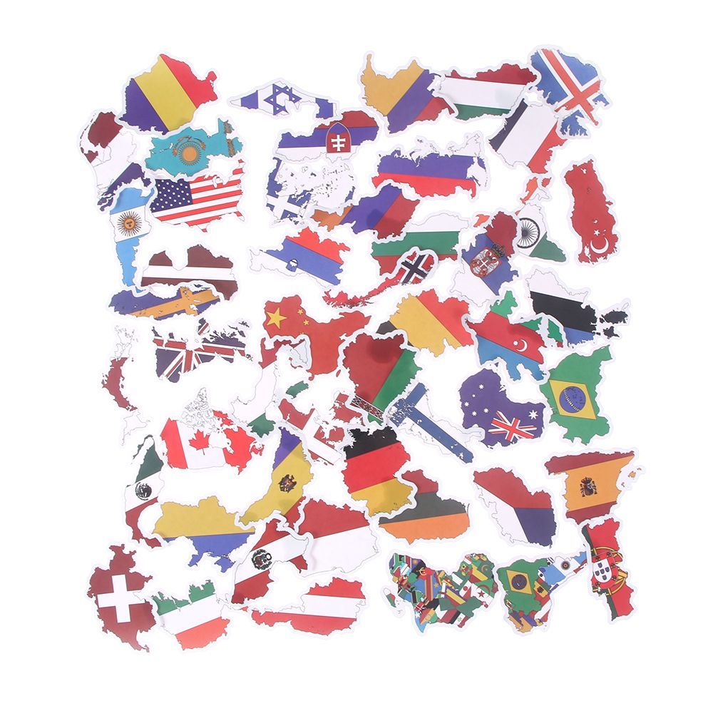 Countries Sticker Set
