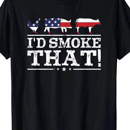 Men's Funny BBQ T-shirt