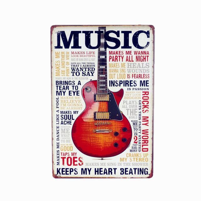 Kitchen Metal Tin Sign  Collection - Multiple Variants