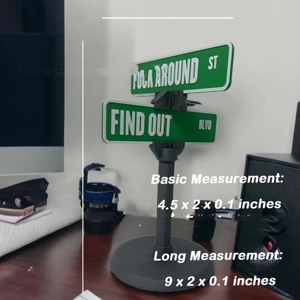 FAFO Desk Sign