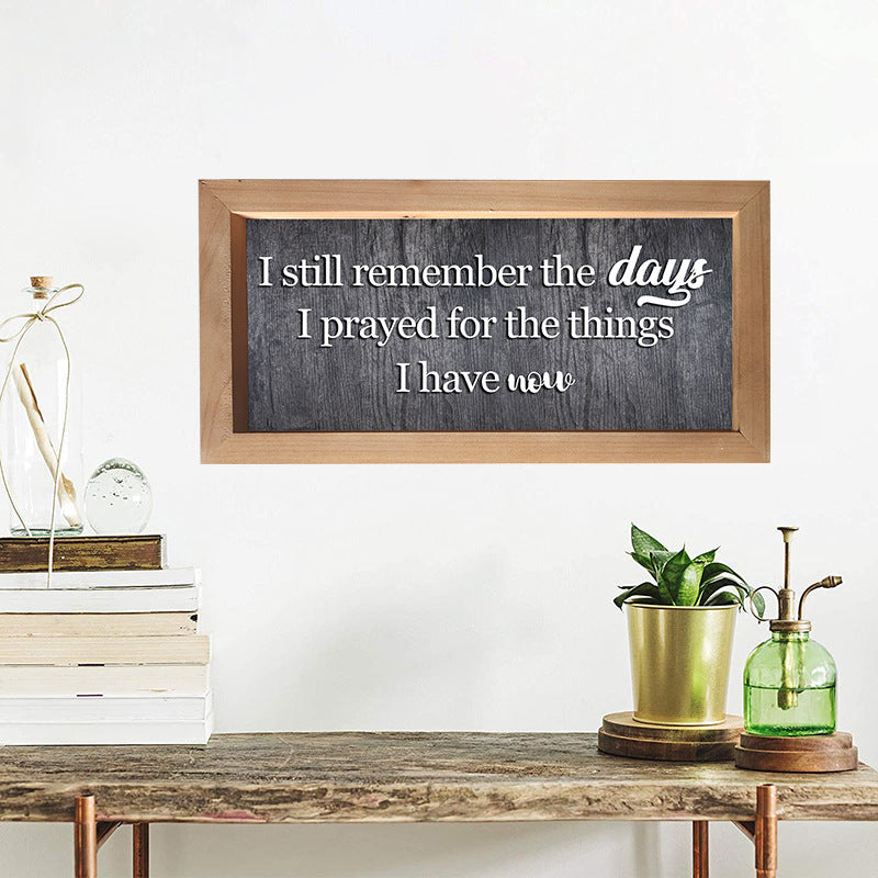 Grateful Wooden Sign