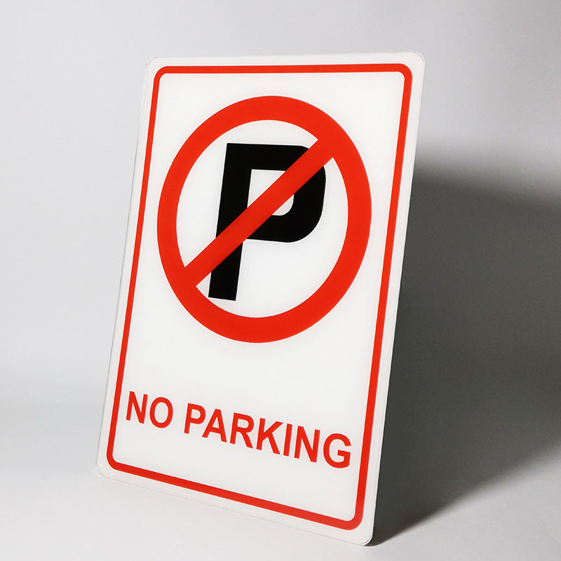 No Parking Warning Sign