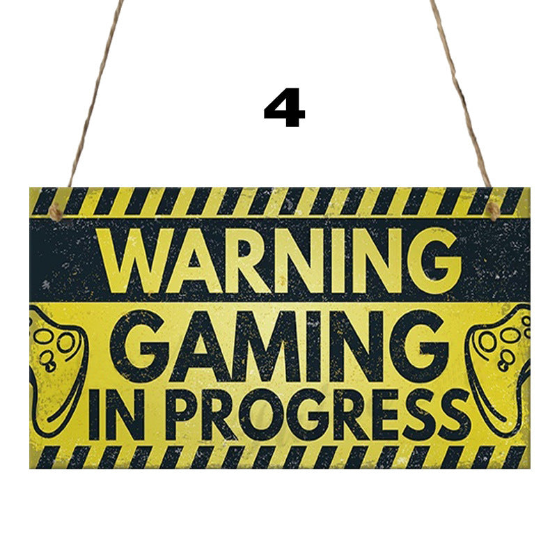 Video game Hanging Sign
