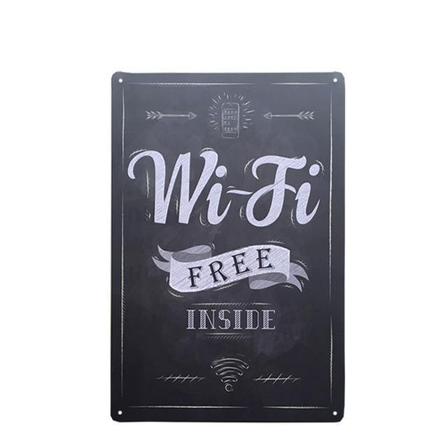 Kitchen Metal Tin Sign  Collection - Multiple Variants