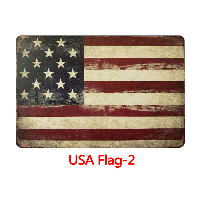 American Metal Tin Sign