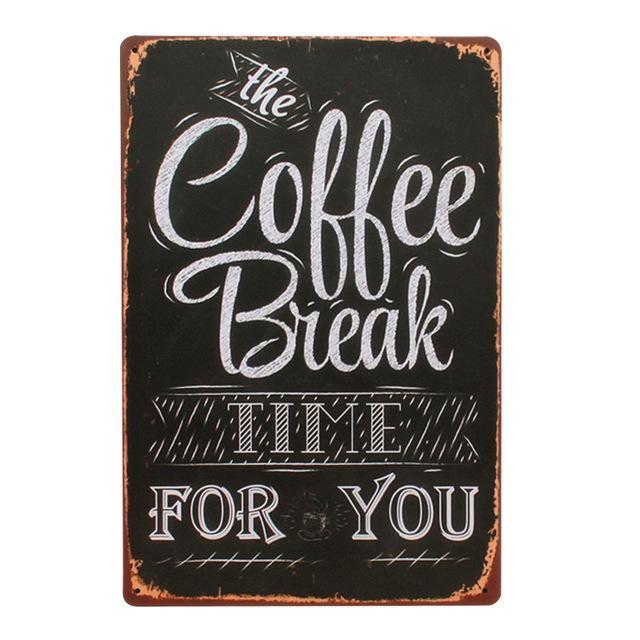 Kitchen Metal Tin Sign  Collection - Multiple Variants