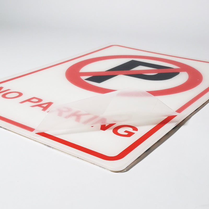 No Parking Warning Sign