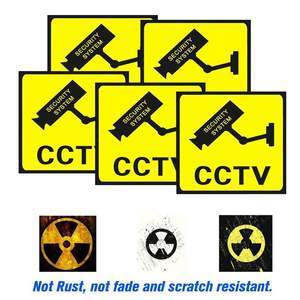 Monitor Warning Sticker