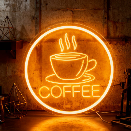 Neon Coffee Sign