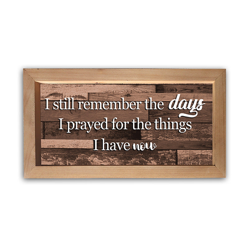 Grateful Wooden Sign